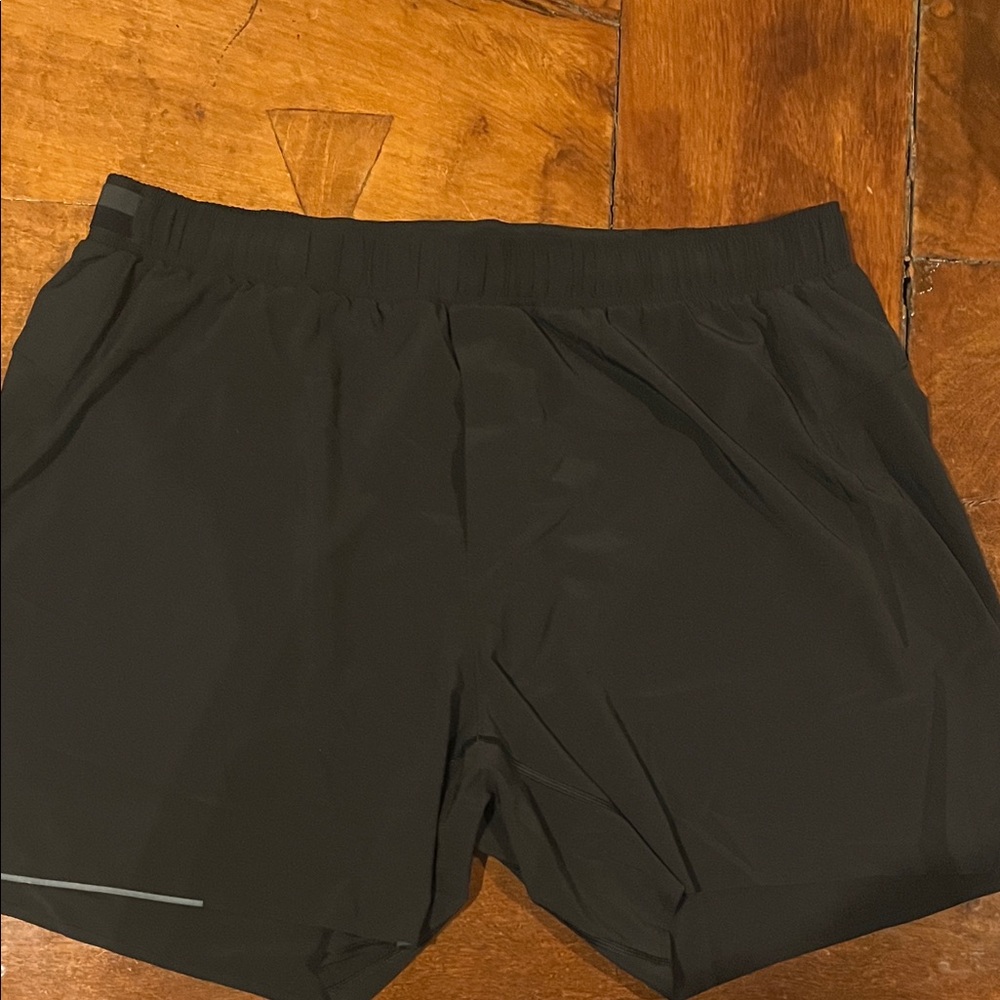 lululemon athletica liner-less Black Athletic Shorts